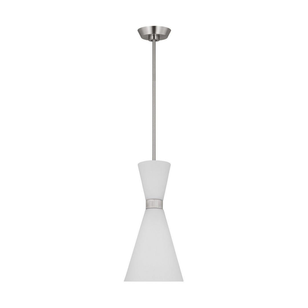 Visual Comfort Studio Canada - DJP1101BS - One Light Pendant - Belcarra - Brushed Steel