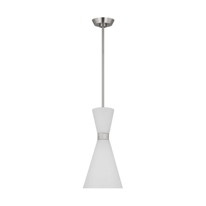 Visual Comfort Studio Canada - DJP1101BS - One Light Pendant - Belcarra - Brushed Steel