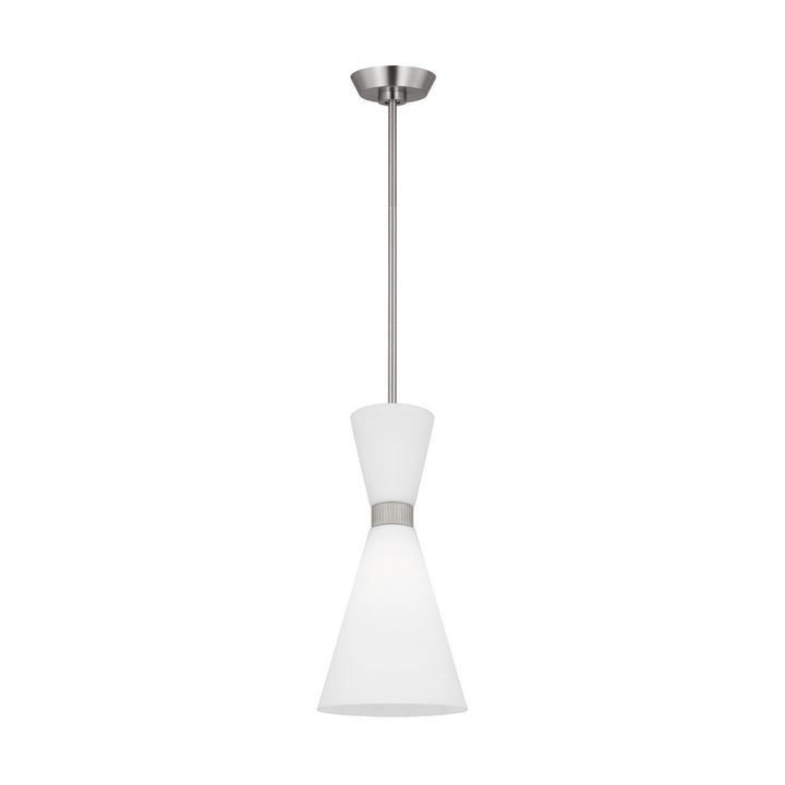 Visual Comfort Studio Canada - DJP1101BS - One Light Pendant - Belcarra - Brushed Steel