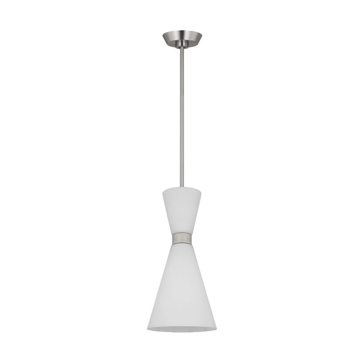 Visual Comfort Studio Canada - DJP1101BS - One Light Pendant - Belcarra - Brushed Steel