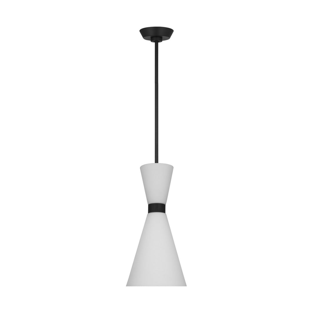 Visual Comfort Studio Canada - DJP1101MBK - One Light Pendant - Belcarra - Midnight Black