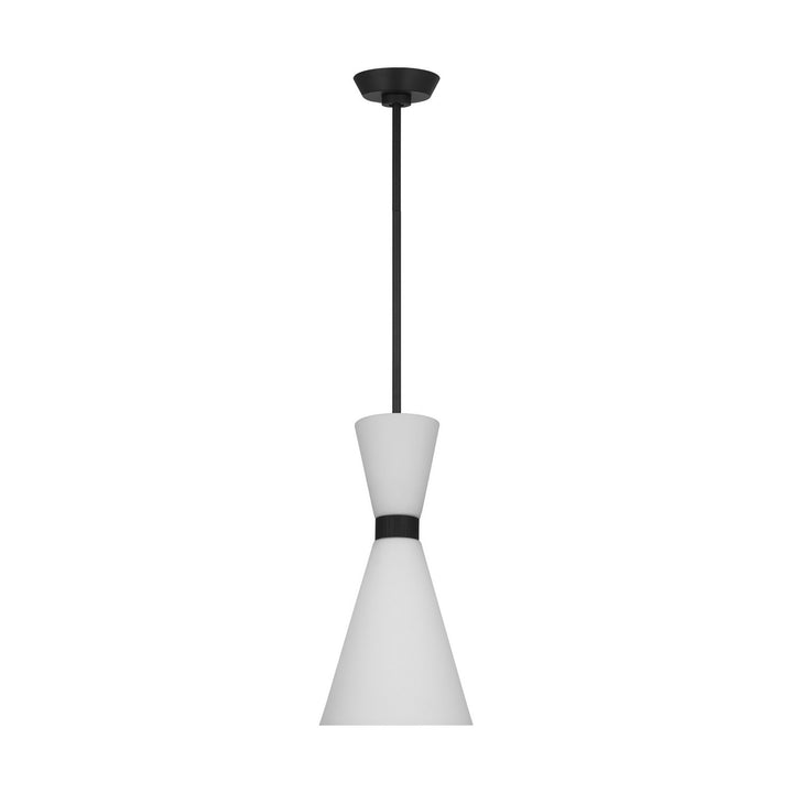 Visual Comfort Studio Canada - DJP1101MBK - One Light Pendant - Belcarra - Midnight Black