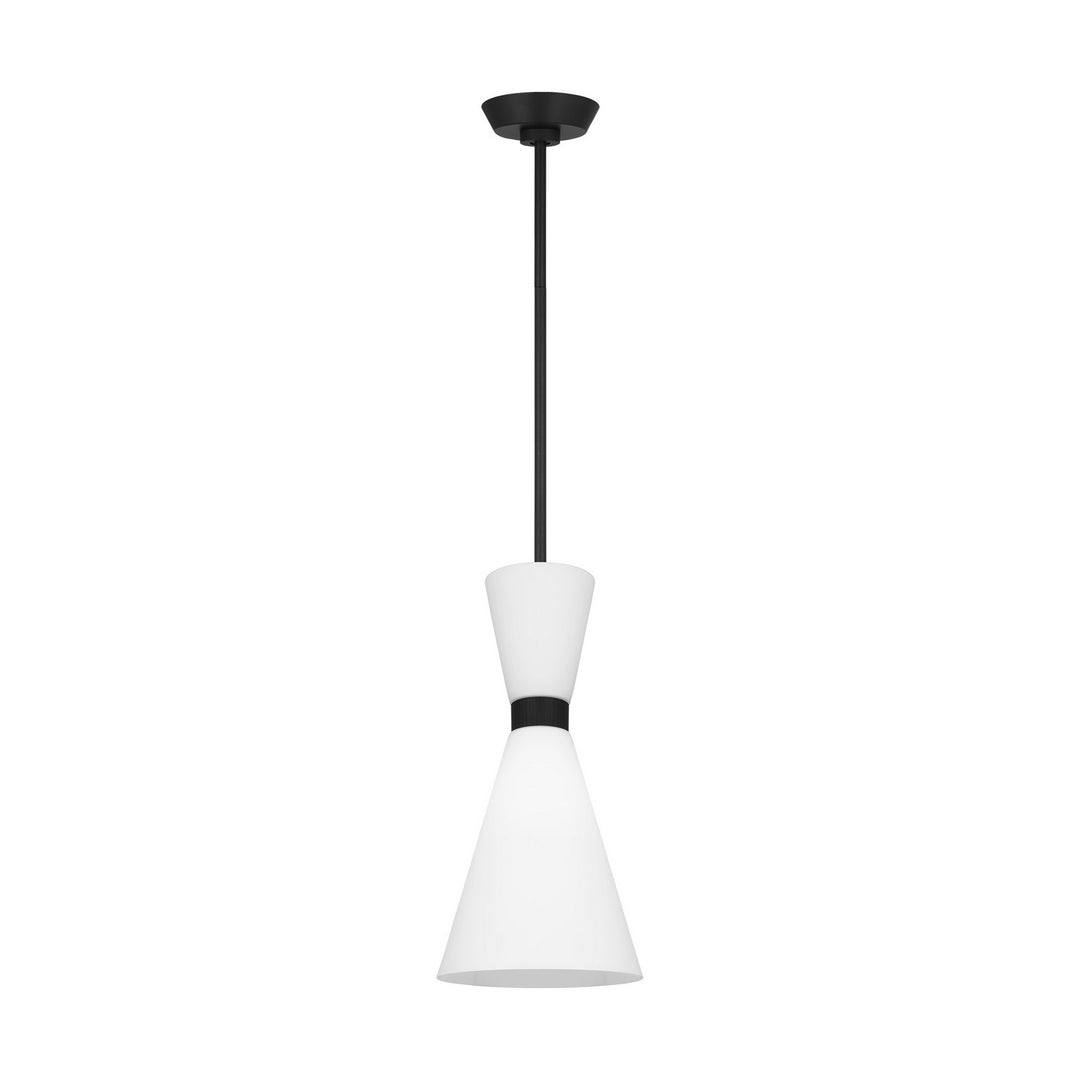 Visual Comfort Studio Canada - DJP1101MBK - One Light Pendant - Belcarra - Midnight Black