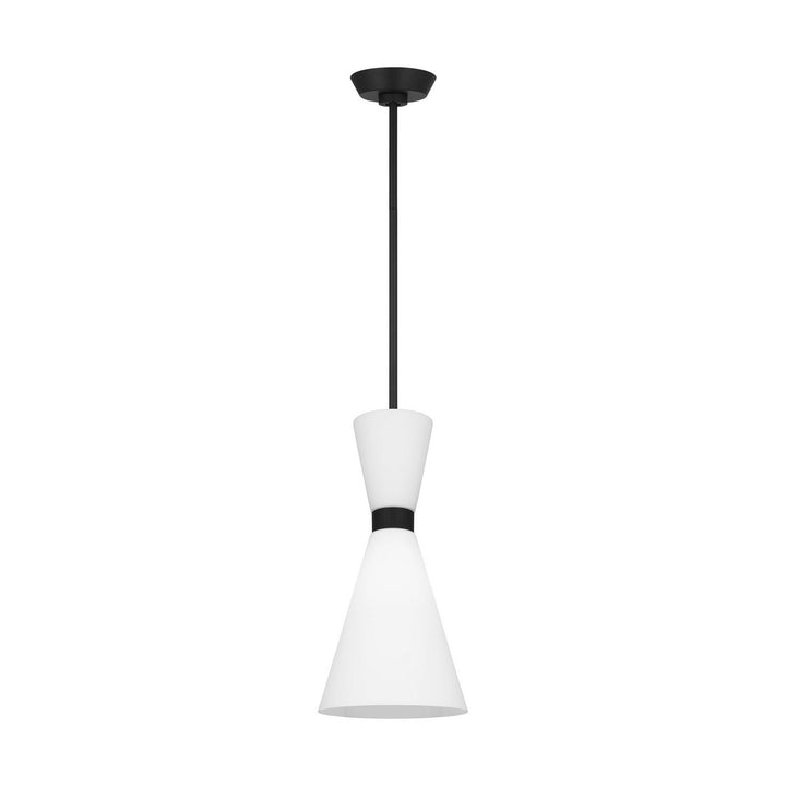 Visual Comfort Studio Canada - DJP1101MBK - One Light Pendant - Belcarra - Midnight Black