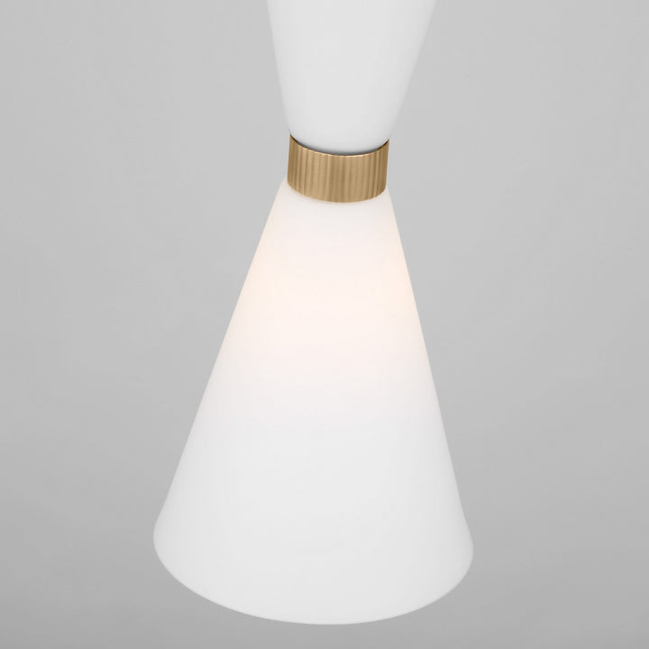 Visual Comfort Studio Canada - DJP1101SB - One Light Pendant - Belcarra - Satin Brass