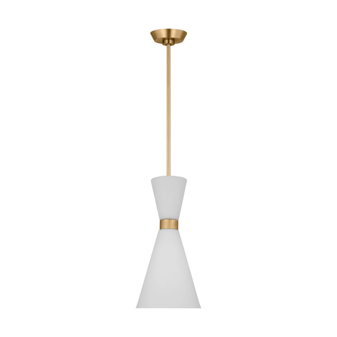 Visual Comfort Studio Canada - DJP1101SB - One Light Pendant - Belcarra - Satin Brass