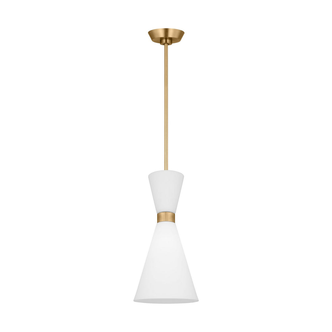 Visual Comfort Studio Canada - DJP1101SB - One Light Pendant - Belcarra - Satin Brass