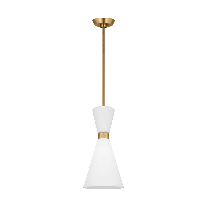 Visual Comfort Studio Canada - DJP1101SB - One Light Pendant - Belcarra - Satin Brass