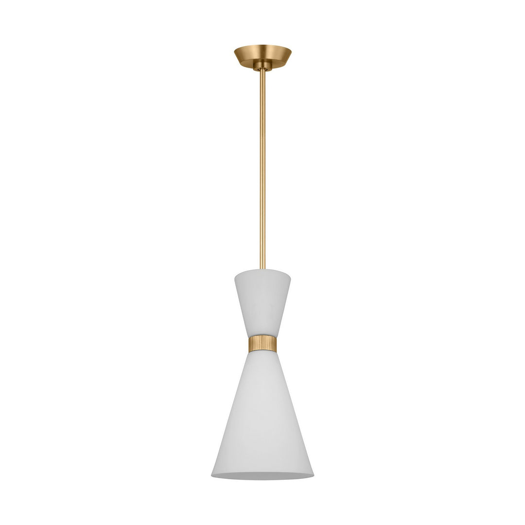 Visual Comfort Studio Canada - DJP1101SB - One Light Pendant - Belcarra - Satin Brass