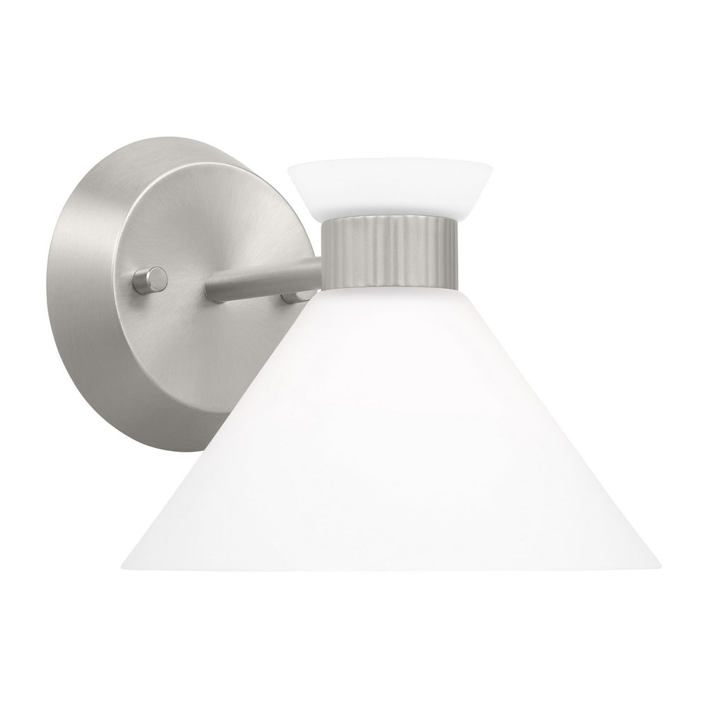 Visual Comfort Studio Canada - DJV1011BS - One Light Wall Sconce - Belcarra - Brushed Steel