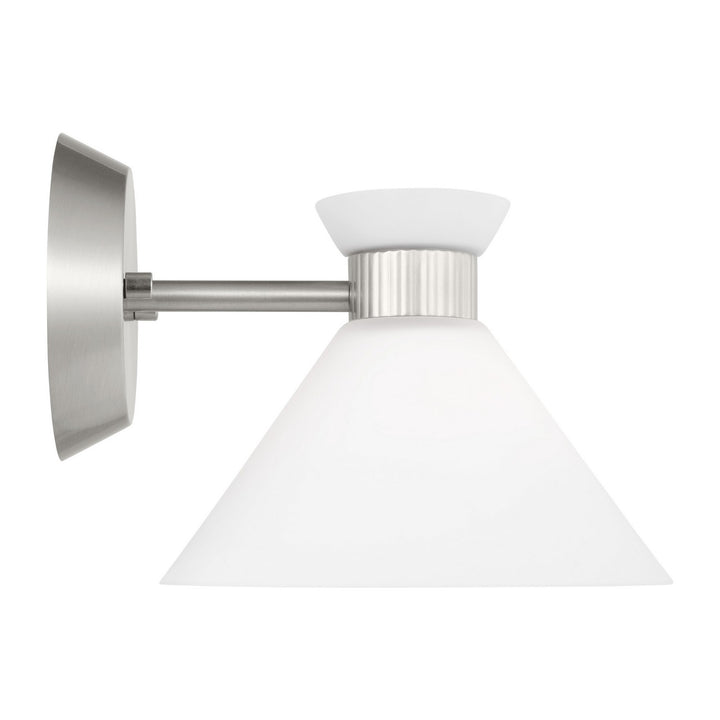 Visual Comfort Studio Canada - DJV1011BS - One Light Wall Sconce - Belcarra - Brushed Steel