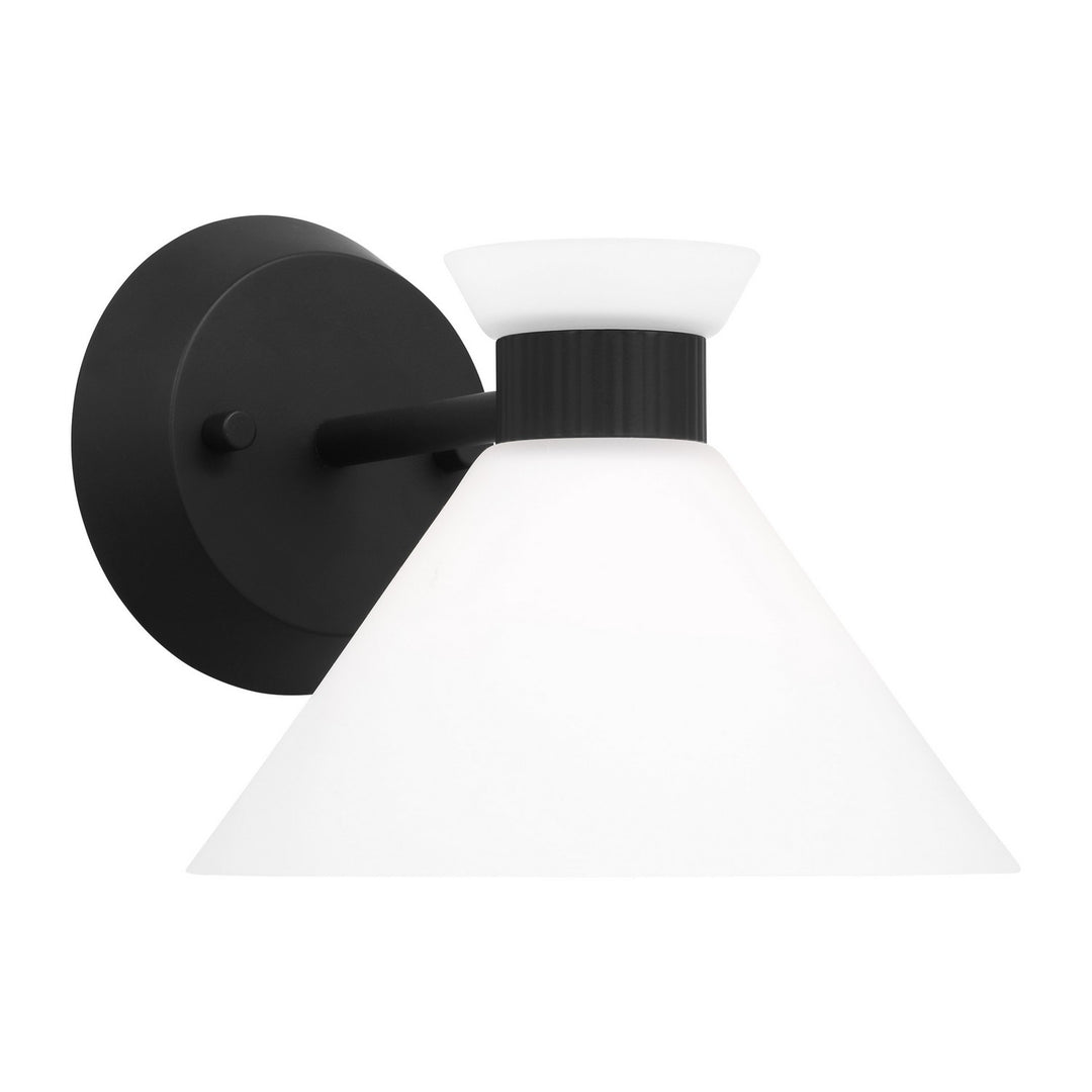 Visual Comfort Studio Canada - DJV1011MBK - One Light Wall Sconce - Belcarra - Midnight Black