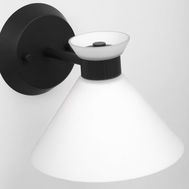 Visual Comfort Studio Canada - DJV1011MBK - One Light Wall Sconce - Belcarra - Midnight Black