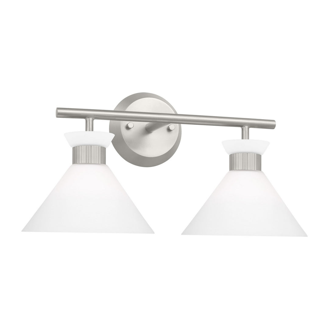 Visual Comfort Studio Canada - DJV1012BS - Two Light Bath - Belcarra - Brushed Steel