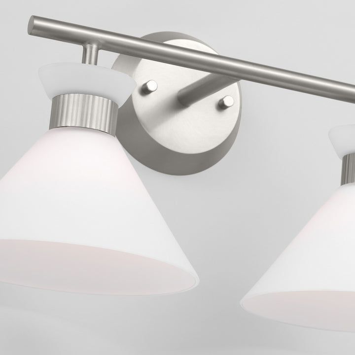 Visual Comfort Studio Canada - DJV1012BS - Two Light Bath - Belcarra - Brushed Steel