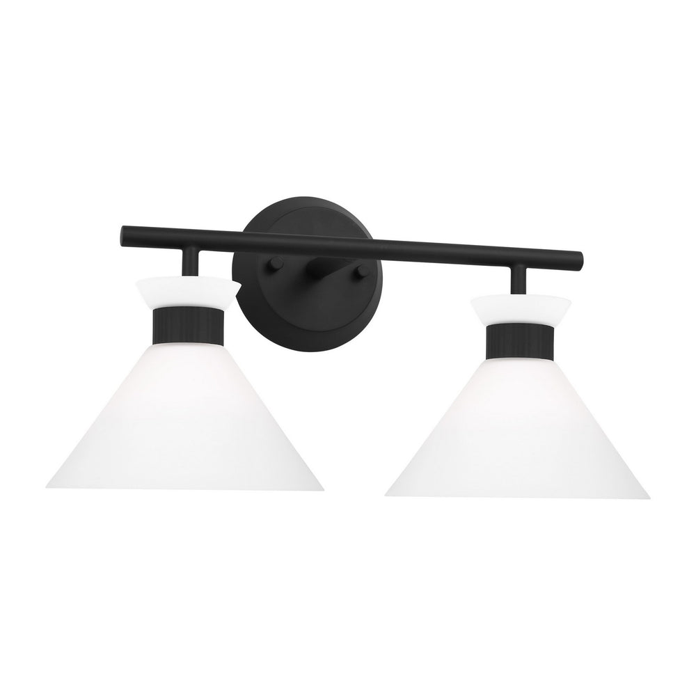 Visual Comfort Studio Canada - DJV1012MBK - Two Light Bath - Belcarra - Midnight Black