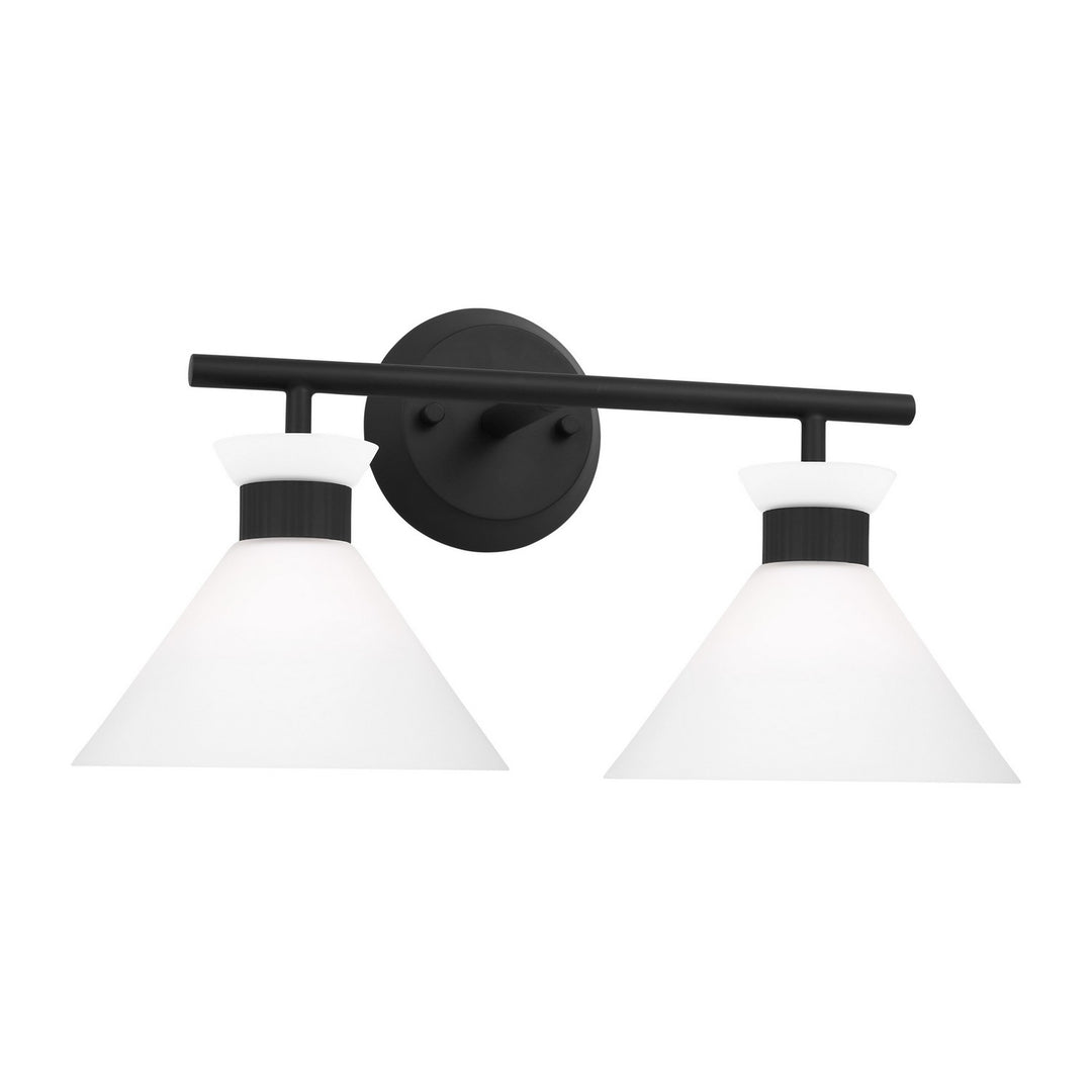Visual Comfort Studio Canada - DJV1012MBK - Two Light Bath - Belcarra - Midnight Black