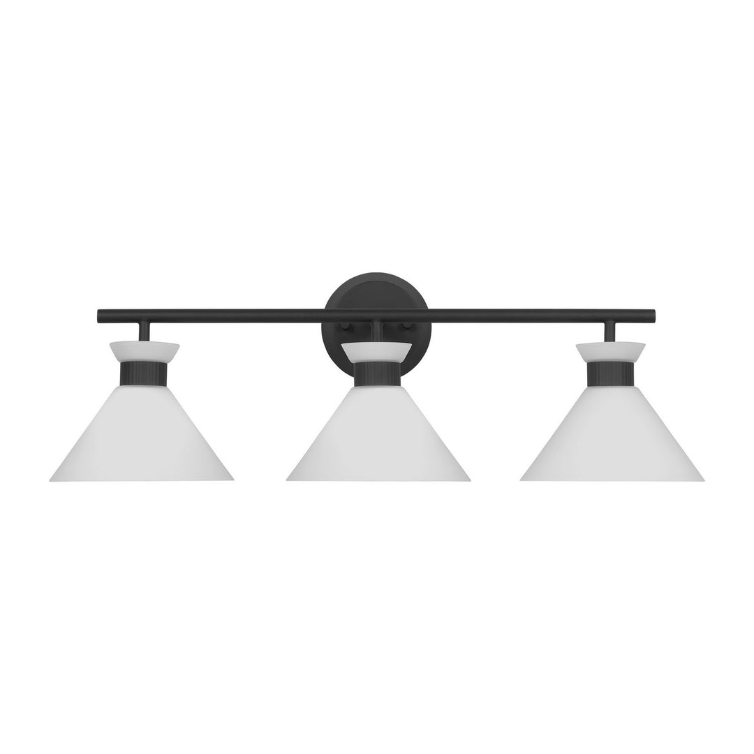 Visual Comfort Studio Canada - DJV1013MBK - Three Light Bath - Belcarra - Midnight Black