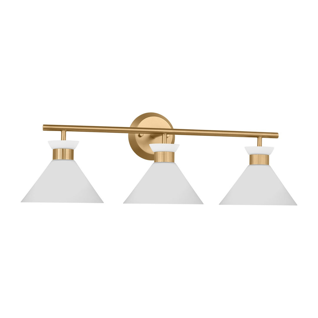 Visual Comfort Studio Canada - DJV1013SB - Three Light Bath - Belcarra - Satin Brass