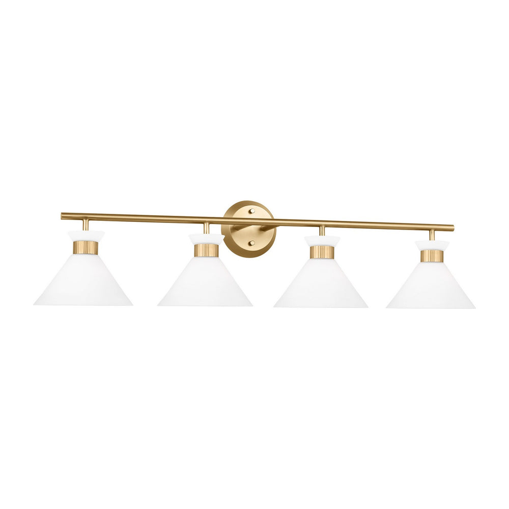 Visual Comfort Studio Canada - DJV1014SB - Four Light Bath - Belcarra - Satin Brass