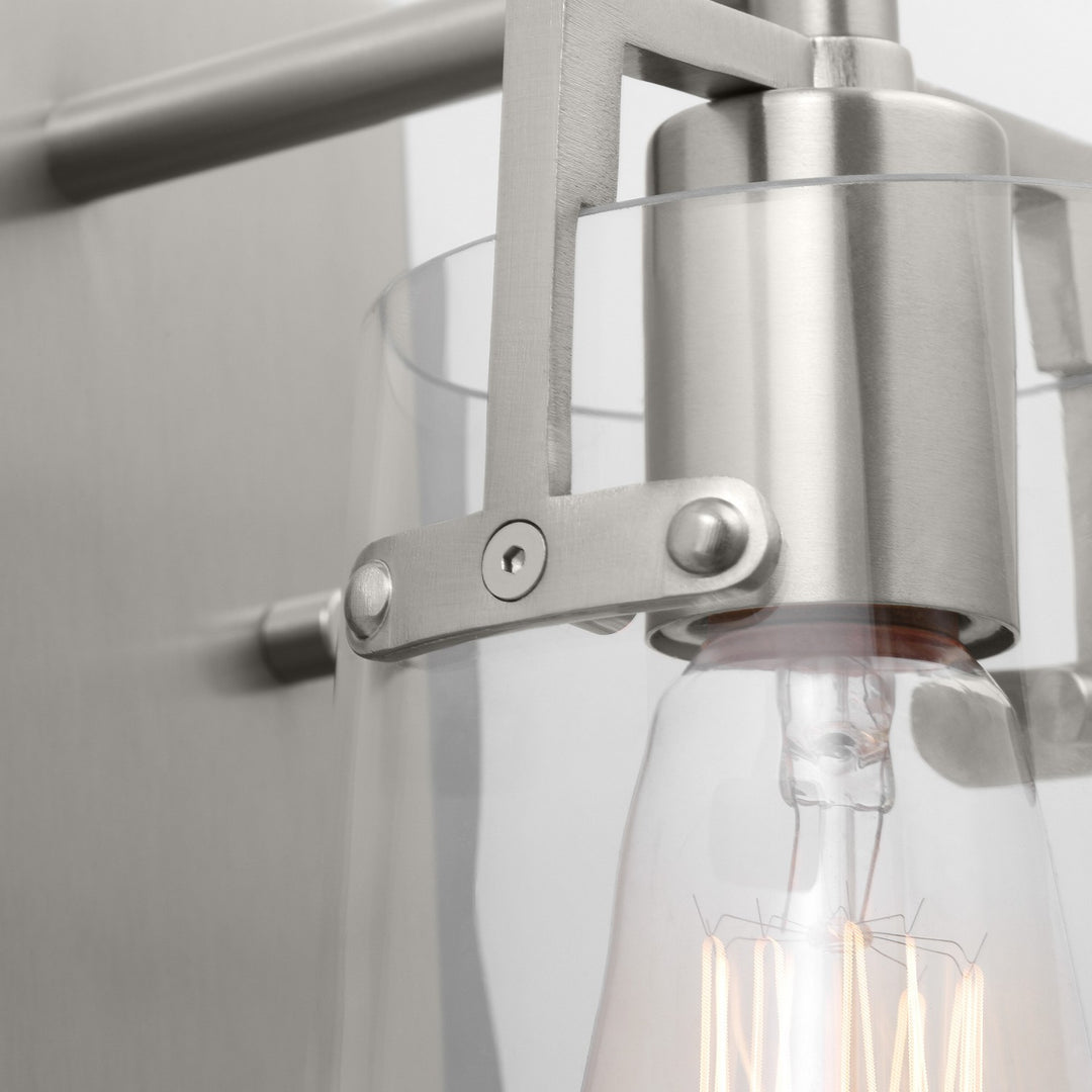 Visual Comfort Studio Canada - DJV1031BS - One Light Wall Sconce - Crofton - Brushed Steel