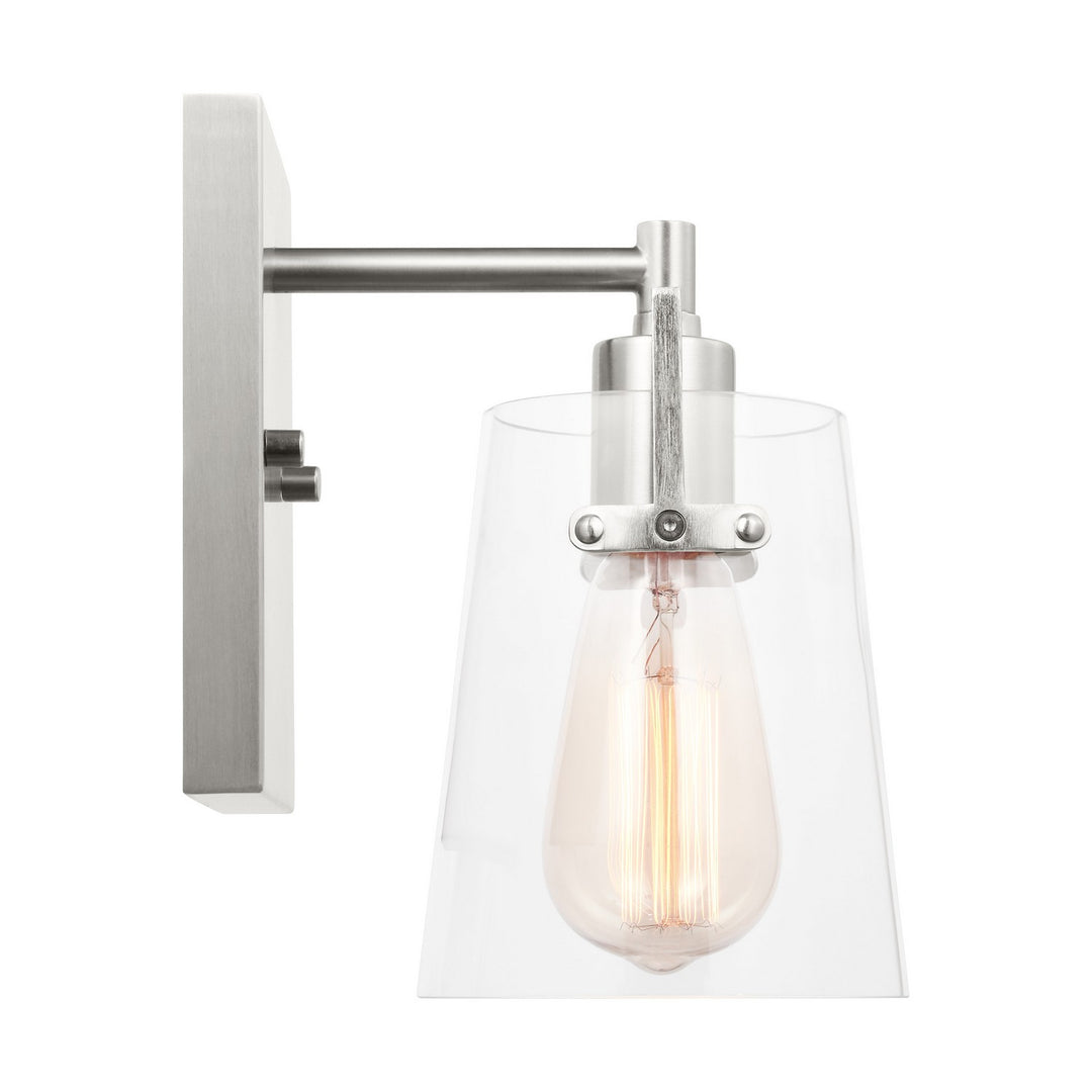 Visual Comfort Studio Canada - DJV1031BS - One Light Wall Sconce - Crofton - Brushed Steel