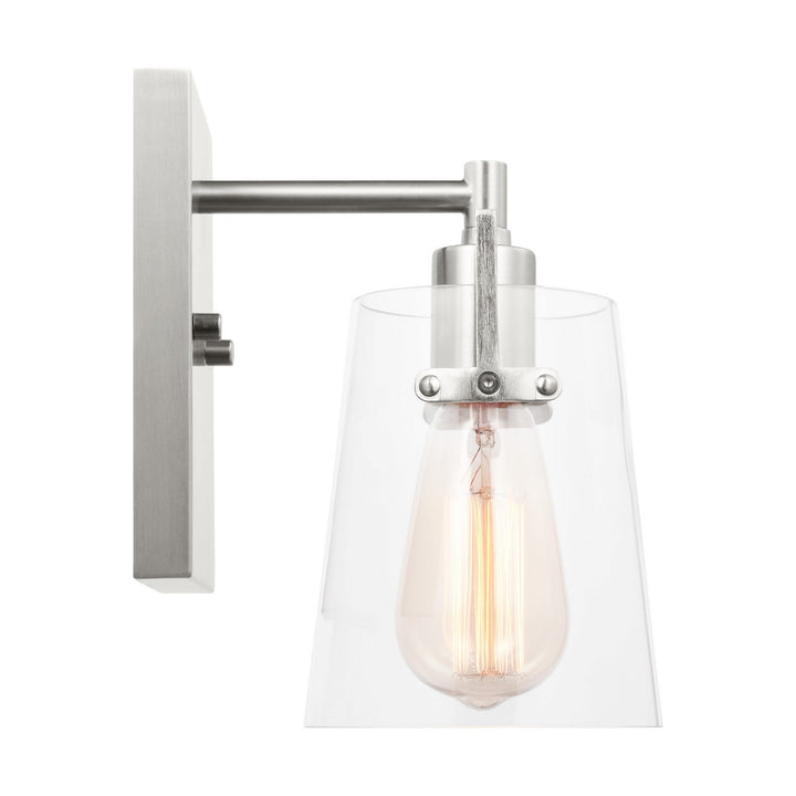 Visual Comfort Studio Canada - DJV1031BS - One Light Wall Sconce - Crofton - Brushed Steel