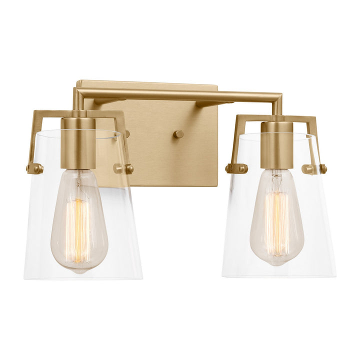 Visual Comfort Studio Canada - DJV1032SB - Two Light Bath - Crofton - Satin Brass