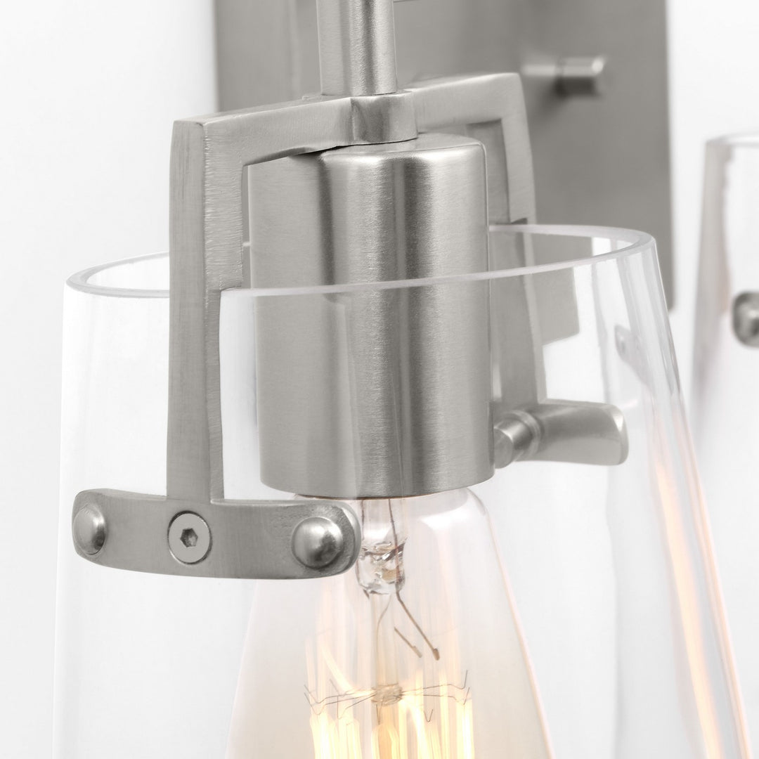 Visual Comfort Studio Canada - DJV1033BS - Three Light Bath - Crofton - Brushed Steel