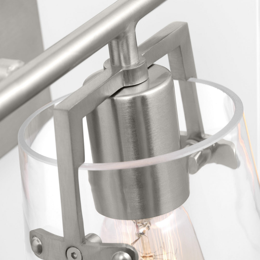 Visual Comfort Studio Canada - DJV1033BS - Three Light Bath - Crofton - Brushed Steel