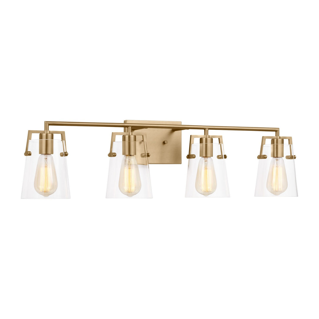 Visual Comfort Studio Canada - DJV1034SB - Four Light Bath - Crofton - Satin Brass