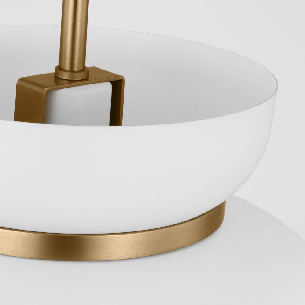 Visual Comfort Studio Canada - DJP1111SBMWT - One Light Pendant - Pemberton - Matte White