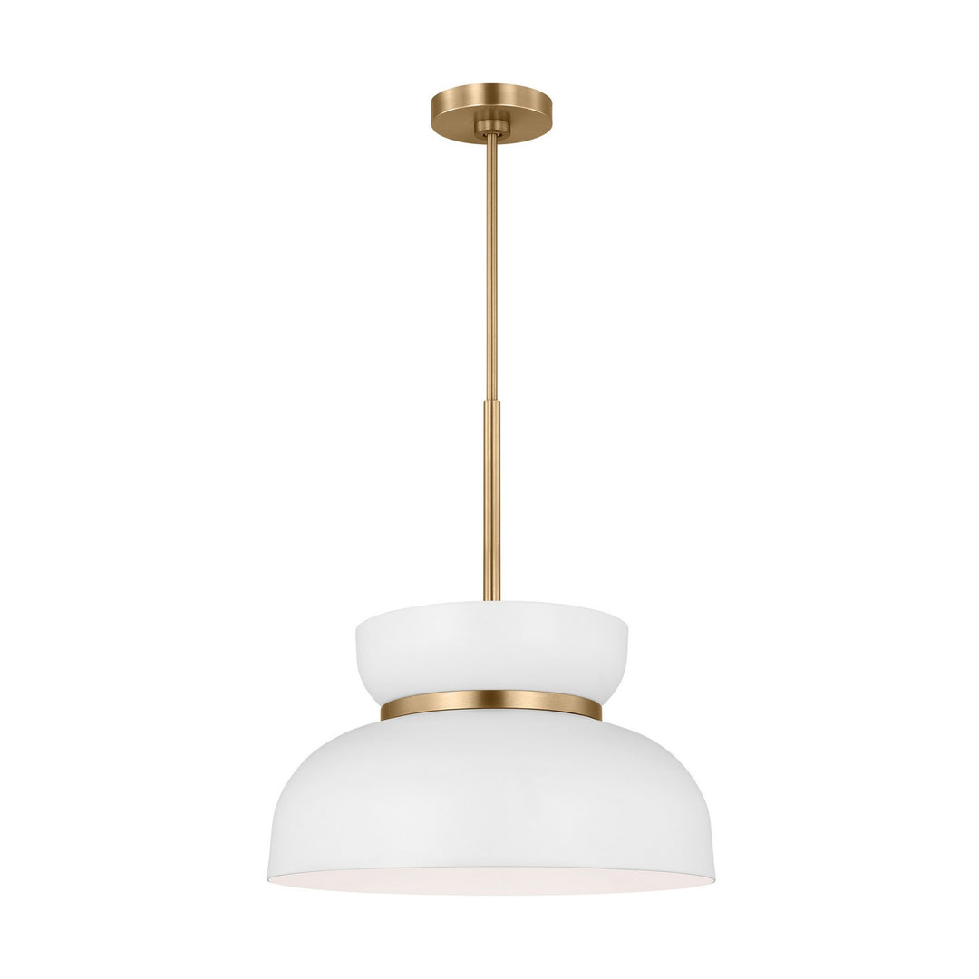 Visual Comfort Studio Canada - DJP1111SBMWT - One Light Pendant - Pemberton - Matte White