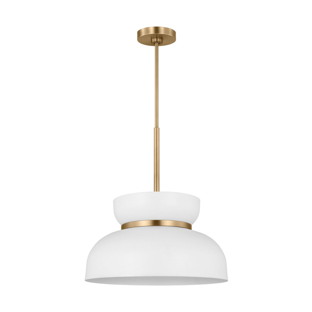 Visual Comfort Studio Canada - DJP1111SBMWT - One Light Pendant - Pemberton - Matte White