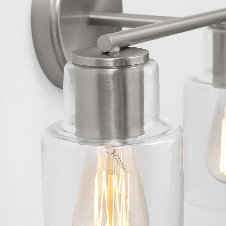 Visual Comfort Studio Canada - DJV1002BS - Two Light Bath - Sayward - Brushed Steel
