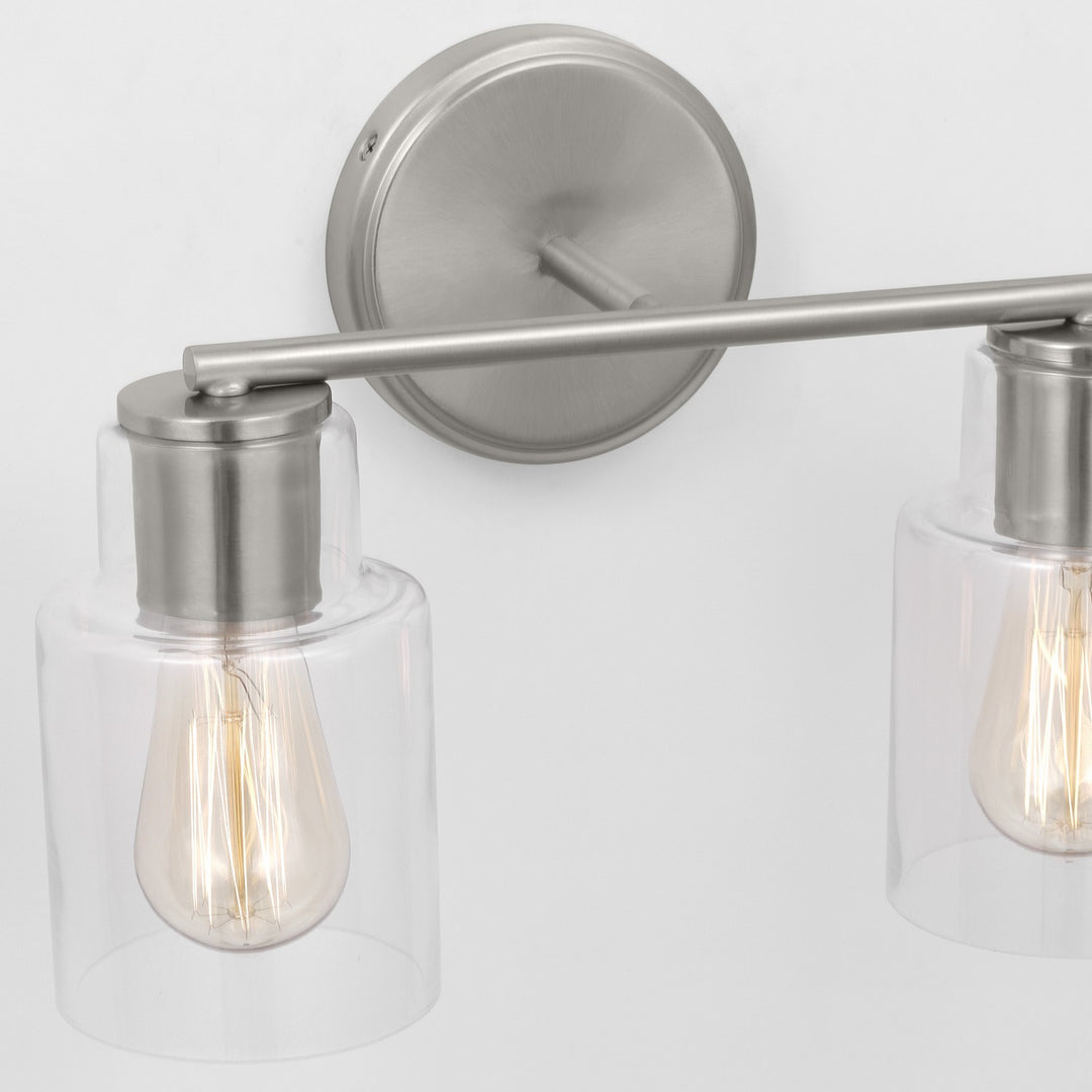 Visual Comfort Studio Canada - DJV1002BS - Two Light Bath - Sayward - Brushed Steel