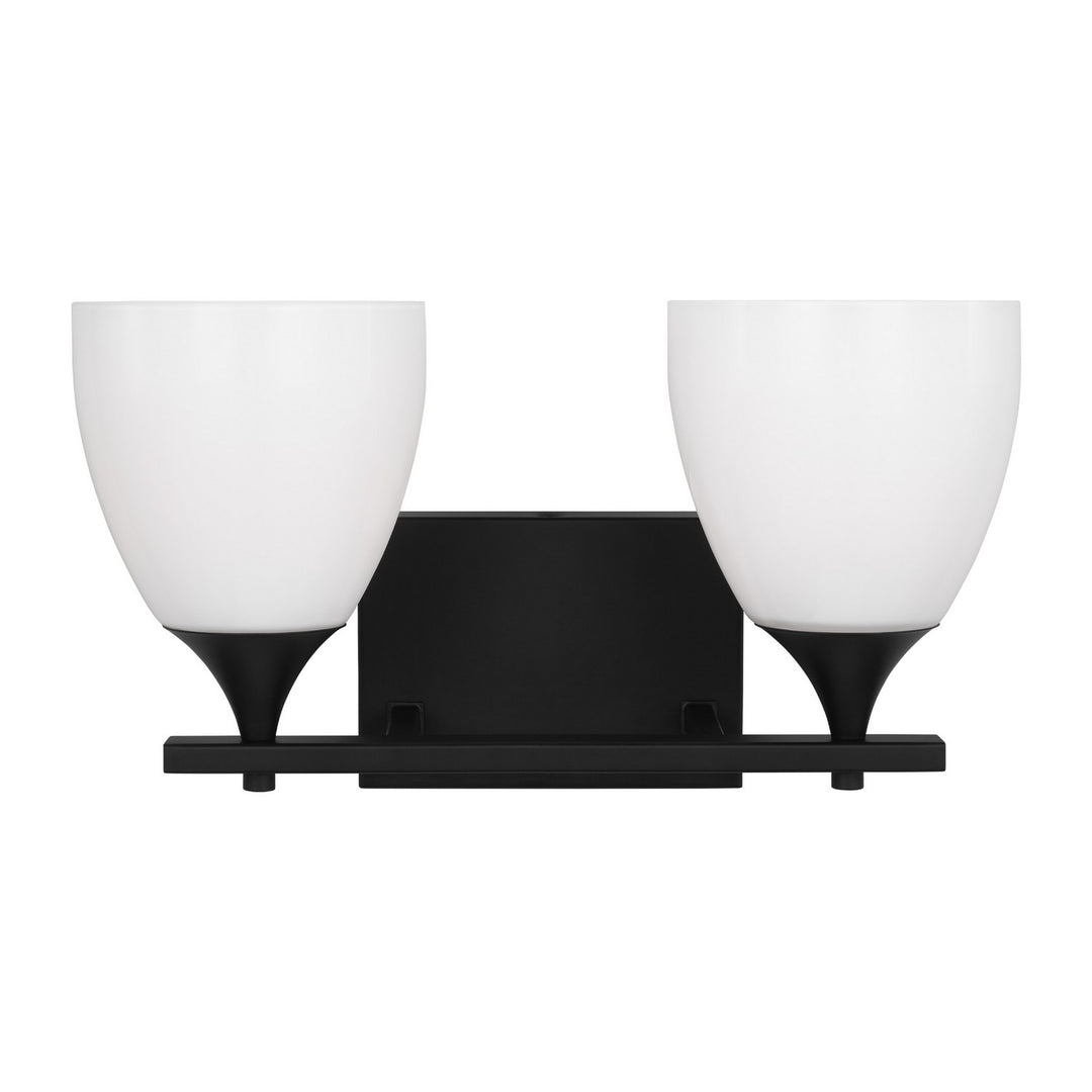 Visual Comfort Studio Canada - DJV1022MBK - Two Light Bath - Toffino - Midnight Black