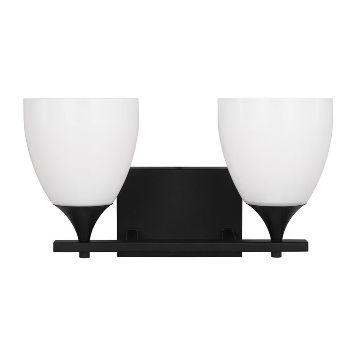 Visual Comfort Studio Canada - DJV1022MBK - Two Light Bath - Toffino - Midnight Black