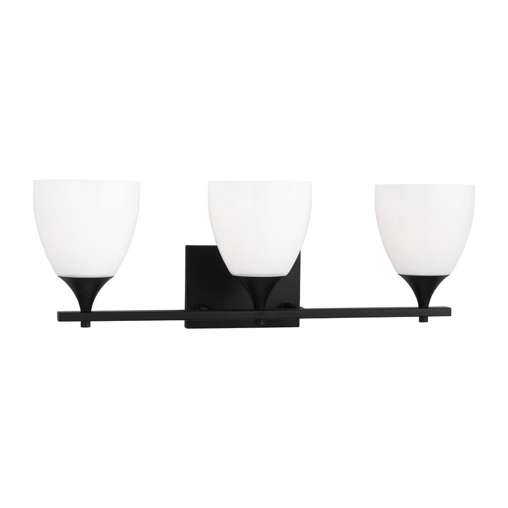Visual Comfort Studio Canada - DJV1023MBK - Three Light Bath - Toffino - Midnight Black