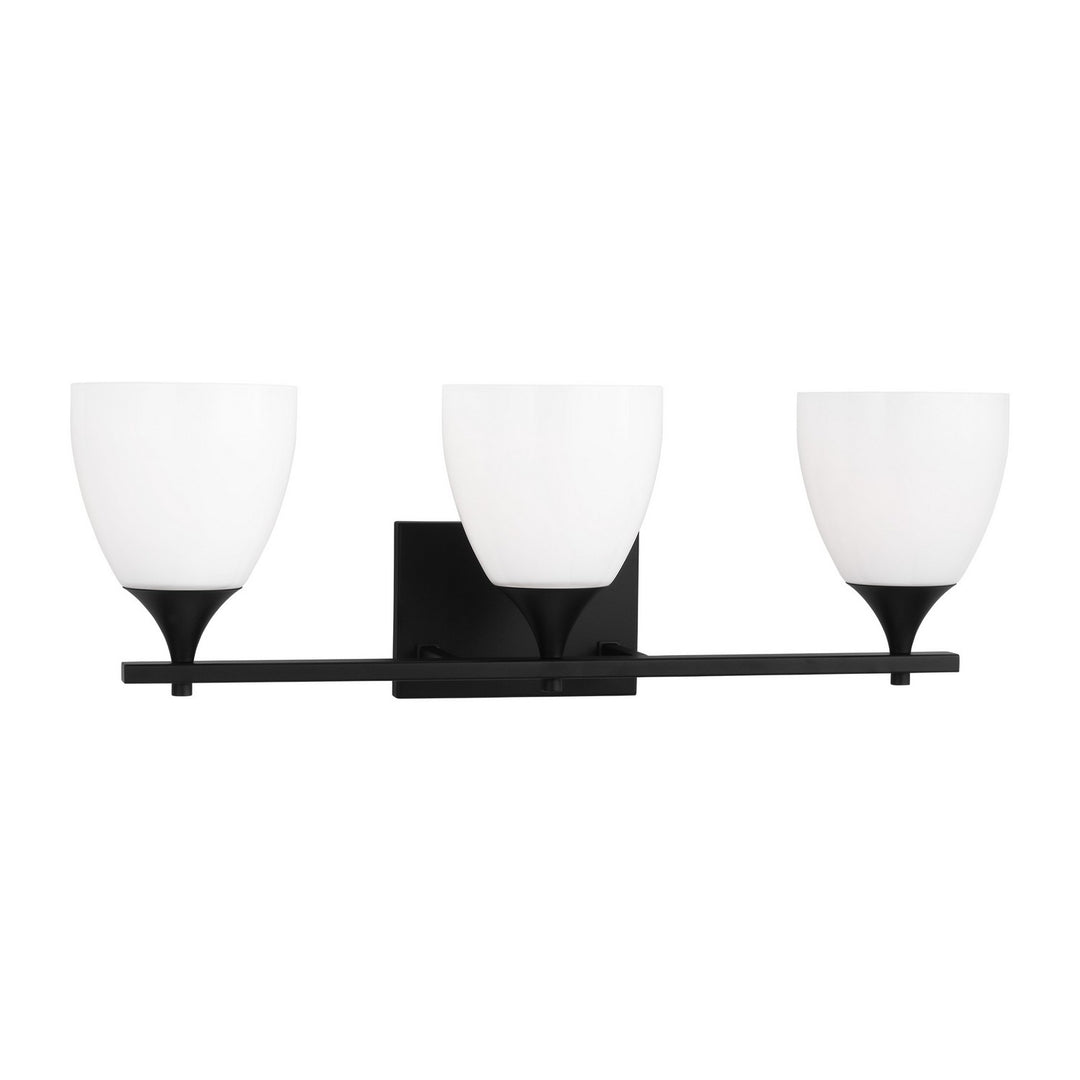 Visual Comfort Studio Canada - DJV1023MBK - Three Light Bath - Toffino - Midnight Black