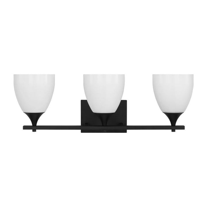 Visual Comfort Studio Canada - DJV1023MBK - Three Light Bath - Toffino - Midnight Black