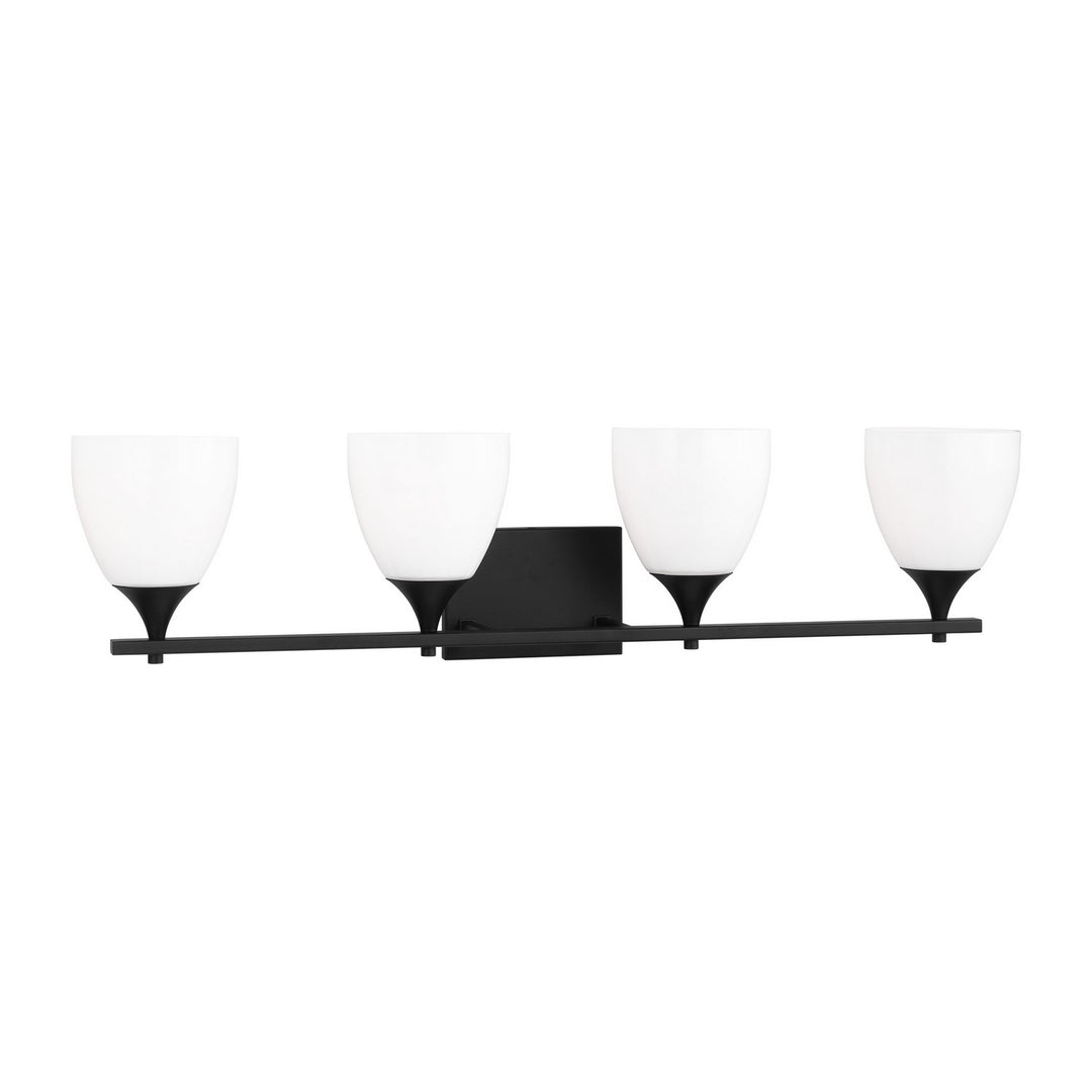 Visual Comfort Studio Canada - DJV1024MBK - Four Light Bath - Toffino - Midnight Black