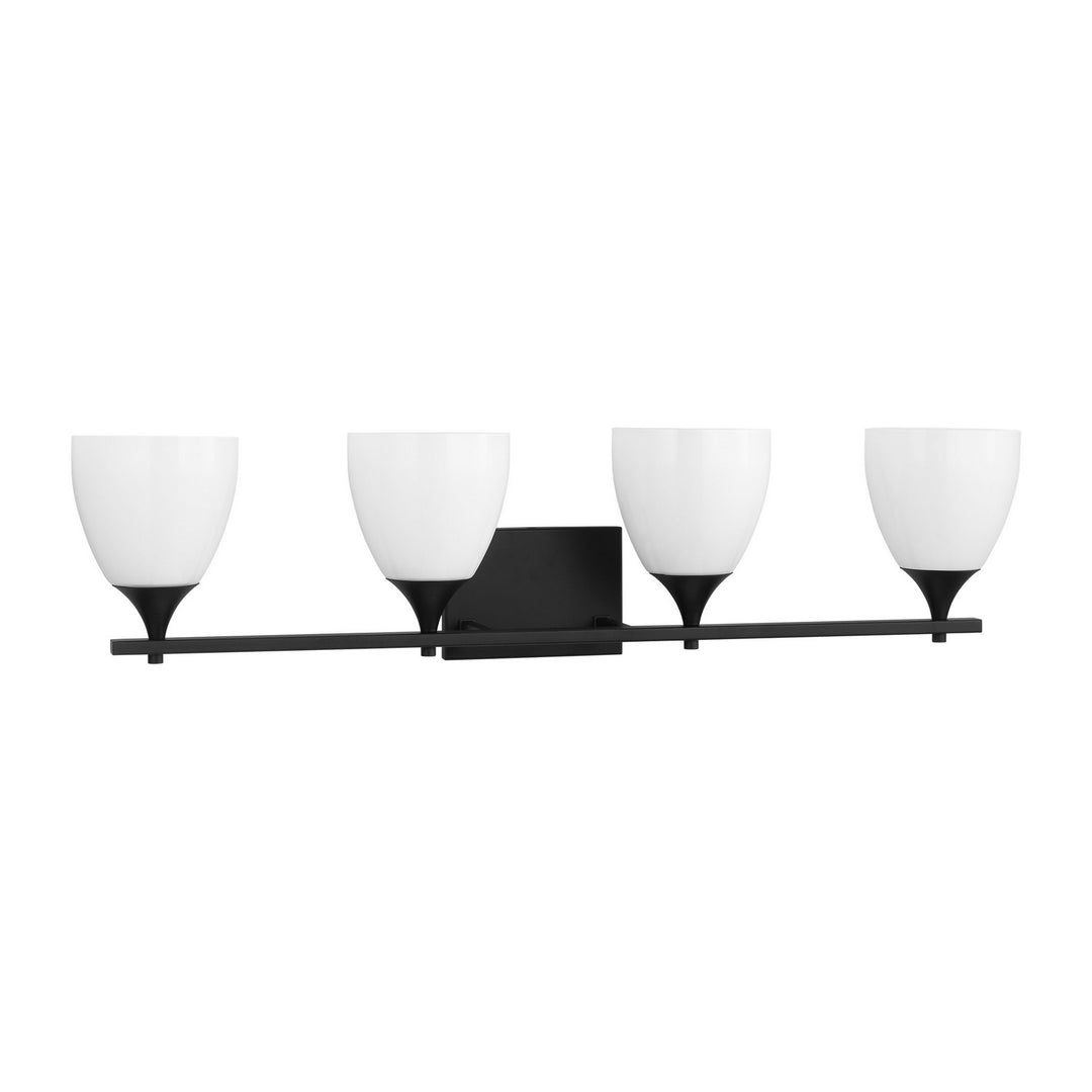 Visual Comfort Studio Canada - DJV1024MBK - Four Light Bath - Toffino - Midnight Black