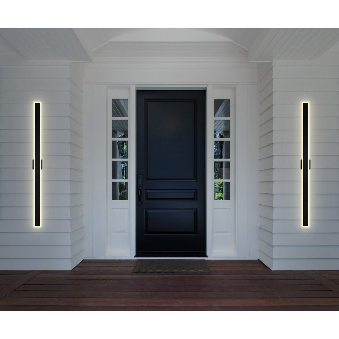 CWI Lighting Canada - 1694W80-101 - LED Outdoor Wall Lantern - Malibu - Black