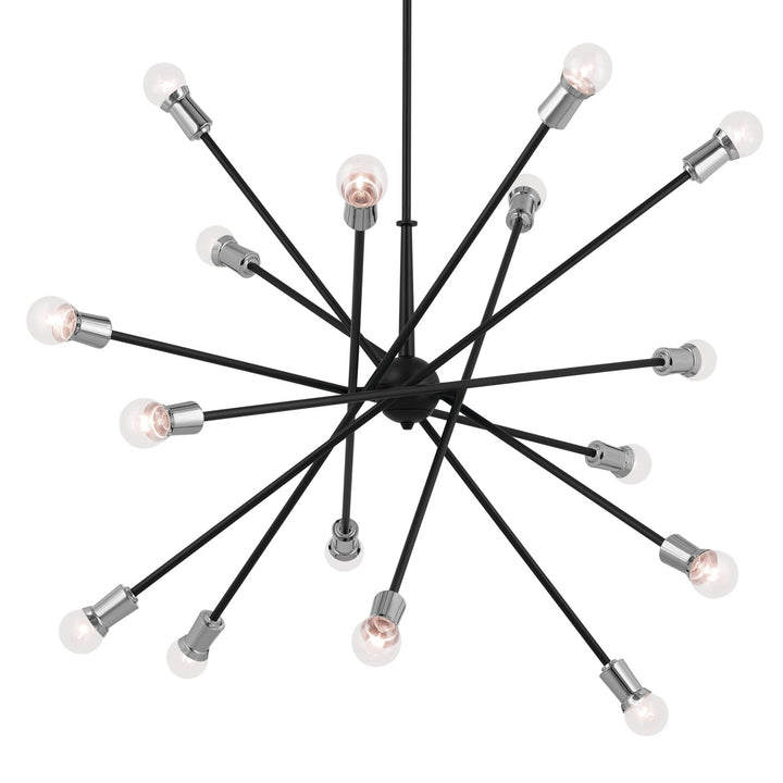 Kichler Canada - 52537BK - 16 Light Chandelier - Armstrong - Black