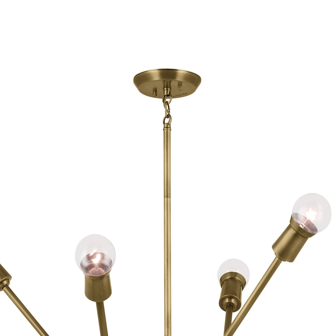 Kichler Canada - 52537NBR - 16 Light Chandelier - Armstrong - Natural Brass