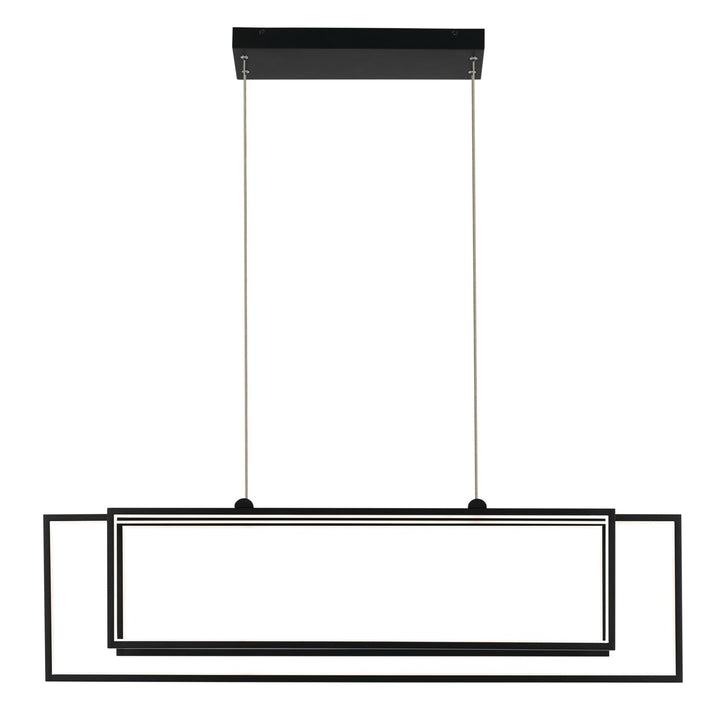 Kichler Canada - 84331MBK - LED Linear Chandelier - Jestin - Matte Black