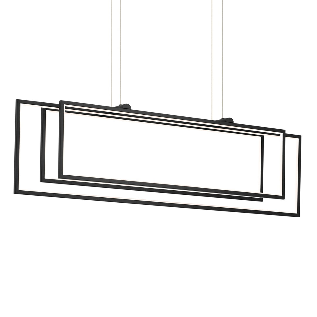 Kichler Canada - 84331MBK - LED Linear Chandelier - Jestin - Matte Black