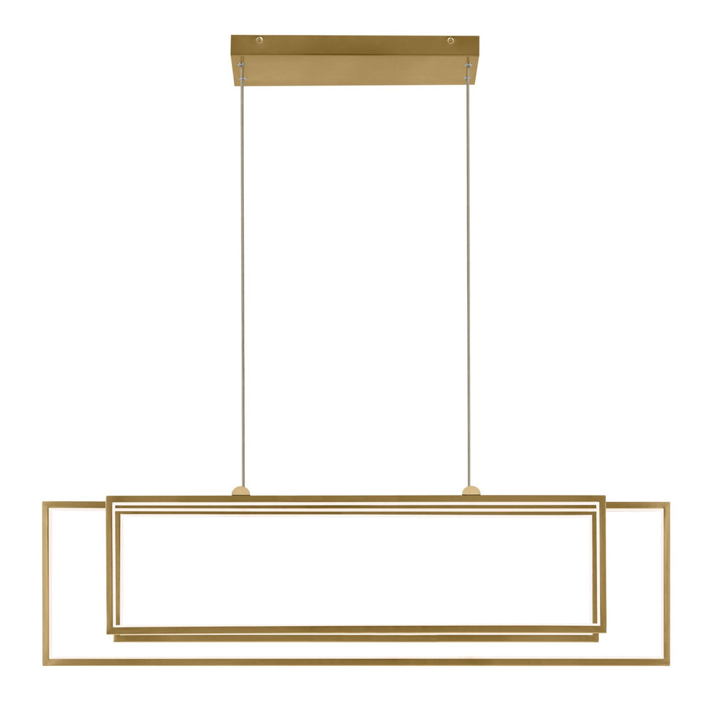 Kichler Canada - 84331CG - LED Linear Chandelier - Jestin - Champagne Gold