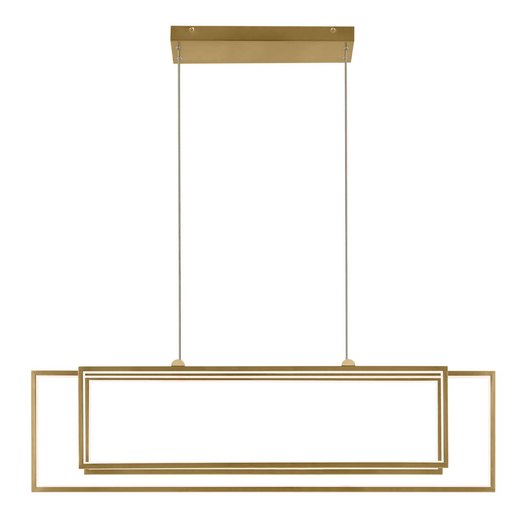 Kichler Canada - 84331CG - LED Linear Chandelier - Jestin - Champagne Gold
